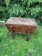 Authentieke Varkenstrog, Ophalen, Met plank(en), Gebruikt, 50 tot 100 cm