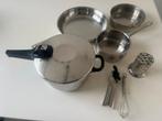 Wmf Senelkookpan steelpan/koekenpan/, Huis en Inrichting, Ophalen of Verzenden, Zo goed als nieuw, Rvs, Koekenpan of Braadpan