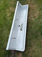 Aluminium stortbak met drie kraantjes, Doe-het-zelf en Verbouw, Sanitair, Ophalen, Gebruikt, Overige typen