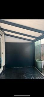 Overkaping met glazen schuifdeuren, Tuin en Terras, Overkappingen, Ophalen of Verzenden, Zo goed als nieuw