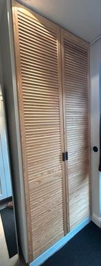 3 kastdeuren hout 50cm breed en 250cm hoog, Doe-het-zelf en Verbouw, Deuren en Horren, Ophalen, Minder dan 80 cm, 215 cm of meer