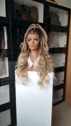 Basic Lace Pruik: Uitgroei / Blond en lichtere punten - 65cm, Ophalen of Verzenden, Nieuw, Pruik of Haarverlenging