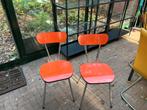 2 leuke retro stoeltjes!, Huis en Inrichting, Ophalen, Gebruikt, Twee, Overige kleuren