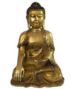 Bronzen Boeddhabeeld – China ca. 1930–1950 – Vuurverguld, Ophalen of Verzenden, Gebruikt
