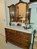 Antieke Kaptafel met Marmer Blad, Antiek en Kunst, Ophalen