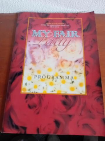 Uit 1995/1996 My fair lady programma beschikbaar voor biedingen