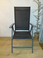 Tuinstoel (4x), Ophalen, Gebruikt, Aluminium, Inklapbaar