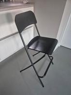 IKEA FRANKLIN Barkruk - Opklapbaar, Huis en Inrichting, Barkrukken, Ophalen, Met voetsteun, 60 tot 90 cm, Zo goed als nieuw