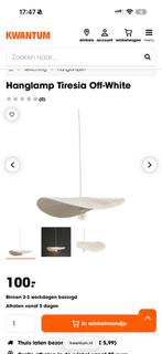 Kwantum hanglamp Tiresia Off-White (NIEUW IN DOOS), Huis en Inrichting, Ophalen of Verzenden, Nieuw, Minder dan 50 cm