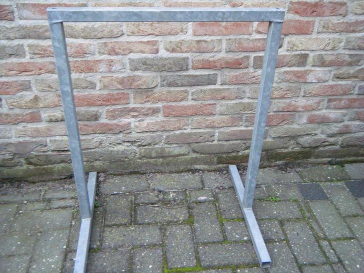 schragen gegalvaniseerd; marktkraambokken 20 st.; Schragen, Doe-het-zelf en Verbouw, Steigers, Gebruikt, Overige typen, Minder dan 2 meter