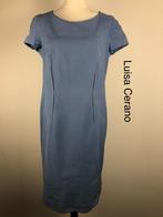 Luisa Cerano Jurk  (mt: 40) 18,5/7995, Maat 38/40 (M), Blauw, Luisa Cerano, Luisa Cerano