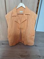 Oranje denim gilet van -loavies-, Ophalen, Maat 42/44 (L), Oranje, Loavies
