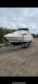 Bayliner ciera 2255 inboard is eruit heeft buitenboordmotor, Watersport en Boten, Ophalen, Zo goed als nieuw, Motor en Techniek