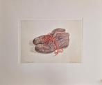 De schoenen van Abe 1995, Antiek en Kunst, Kunst | Litho's en Zeefdrukken, Ophalen