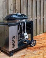 Napoleon Houtskool BBQ + Afdekhoes - Weinig Gebruikt, Tuin en Terras, Houtskoolbarbecues, Ophalen, Zo goed als nieuw