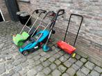 Grasmaaier,verticuteerapparaat,grastrimmer en strooiwagen, Tuin en Terras, Ophalen, Gebruikt