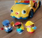 Fisher price bus + 3 poppetjes, Kinderen en Baby's, Speelgoed | Fisher-Price, Gebruikt, Ophalen of Verzenden, Auto of Voertuig