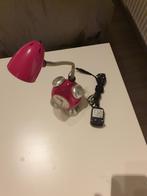 Leuke roze wekker met lamp, Overige merken, Overige materialen, Gebruikt, Ophalen of Verzenden