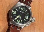 TW Steel Horloge - Zo goed als nieuw!, Overige merken, Leer, Staal, Polshorloge
