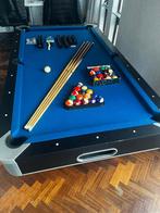 Complete Pooltafel incl. Accessoires – Speelklaar, Sport en Fitness, Biljarten en Poolen, Ophalen, Gebruikt, Pooltafel