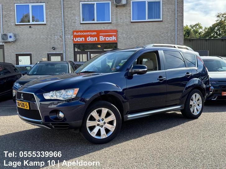 Mitsubishi Outlander 2.0 Edition Two Automaat Leder Navi Sch, Auto's, Mitsubishi, Bedrijf, Te koop, Outlander, ABS, Airbags, Airconditioning