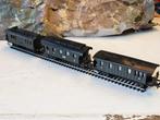 Modeltrein Ho Fleischmann set lokaal spoor personenwagons, Gebruikt, Gelijkstroom, Fleischmann, Wagon