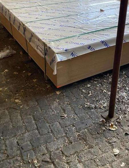 Restpartij platen, Tuin en Terras, Palen, Balken en Planken, Zo goed als nieuw, Palen, Minder dan 180 cm, Ophalen