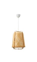 Hanglamp Bamboe Knixhult Ikea, Huis en Inrichting, Minder dan 50 cm, Zo goed als nieuw, Ophalen