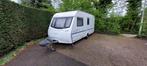Hylander 430 Provence, Caravans en Kamperen, Caravans, Overige merken, 2 aparte bedden, Tot en met 2, Treinzit