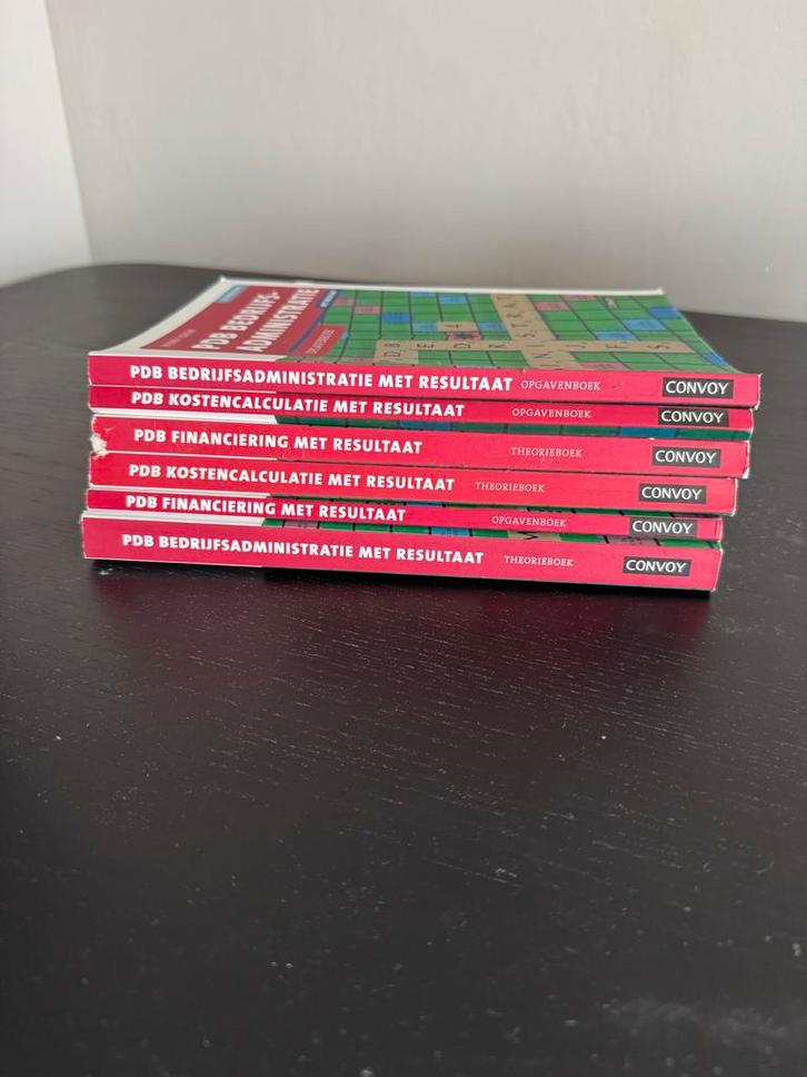 PDB Boeken Bedrijfsadministratie, Boeken, Schoolboeken, Gelezen, Bedrijfseconomie of M&O, Overige niveaus, Ophalen of Verzenden