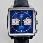Tag Heuer Monaco - CAW2111- Blauwe wijzerplaat, Tag Heuer, Tag Heuer, Staal, Polshorloge
