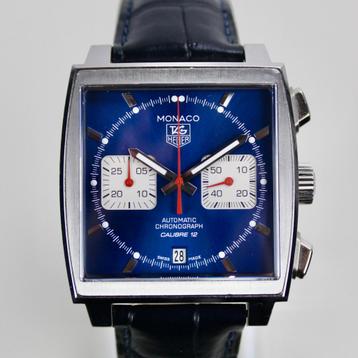 Tag Heuer Monaco - CAW2111- Blauwe wijzerplaat beschikbaar voor biedingen