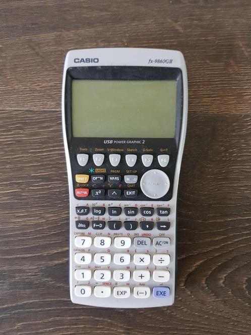 rekenmachine Casio fx-9860GII, Diversen, Rekenmachines, Zo goed als nieuw, Grafische rekenmachine, Ophalen of Verzenden