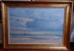 Alfons VERHEYEN (1903-1990) Noordzee strand 1947 olieverf, Antiek en Kunst, Kunst | Schilderijen | Klassiek, Ophalen of Verzenden