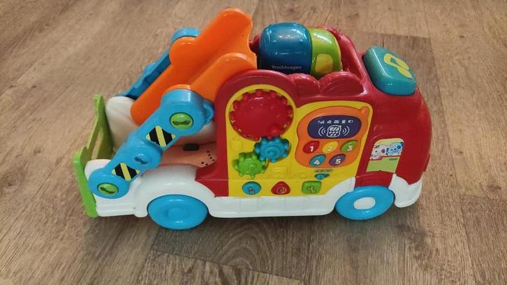 toettoet vrachtwagen + Vliegtuig, Kinderen en Baby's, Speelgoed | Vtech, Gebruikt, 6 maanden tot 2 jaar, Ophalen of Verzenden