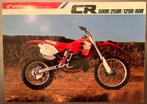Brochure Honda CR crossmotors - 1989., Ophalen of Verzenden, Zo goed als nieuw, Motoren