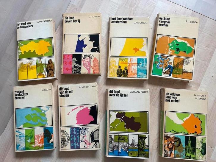 Regio-Reeks: 8 boeken over Nederland, Boeken, Streekboeken en Streekromans, Gelezen, Noord-Brabant, Ophalen of Verzenden