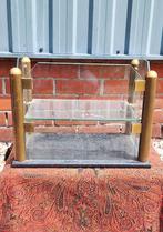 Vintage toonbank opzet vitrine kast, horecavitrine., Ophalen