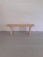 Hand gemaakt bankje  120 x 20 x 49 ., Ophalen, Eenpersoons, Minder dan 75 cm, Nieuw