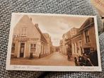 Wassenaar schoolstraat / oude auto motor, Ophalen of Verzenden, Voor 1920, Gelopen, Zuid-Holland