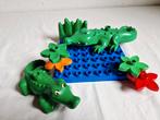 Duplo dierentuin safari dieren krokodil, Kinderen en Baby's, Speelgoed | Duplo en Lego, Ophalen of Verzenden, Gebruikt, Duplo