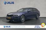 BMW 5 Serie Touring 540i M-sport | Org NL | Panoramadak | He, Auto's, BMW, Gebruikt, Euro 6, 2000 kg, Blauw