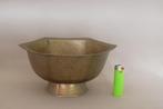 Chinese koperen kom bowl gemerkt, Ophalen of Verzenden, Koper