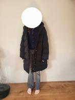 Winterjas NEXT zwart 164 meisje, Ophalen, Zo goed als nieuw, Meisje, Jas