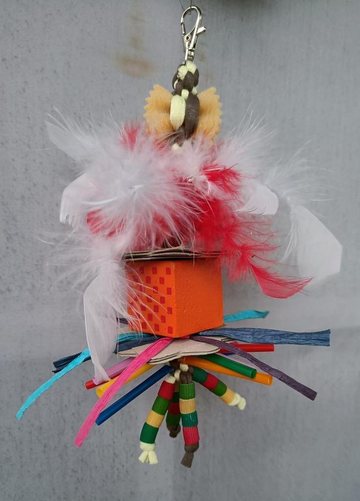 vogelspeeltje: Clowntje, Dieren en Toebehoren, Vogels | Toebehoren, Nieuw, Speelgoed, Ophalen of Verzenden