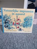 Natuurlijke Impressies in Aquarel - Jilly Bays, Hobby en Vrije tijd, Schilderen, Ophalen of Verzenden, Zo goed als nieuw