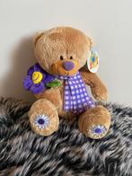 Beer knuffel met bloemen., Ophalen of Verzenden, Nieuw, Beer
