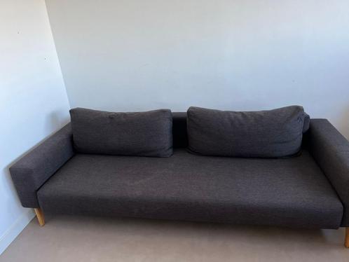 Slaapbank Innovation Idun, Huis en Inrichting, Slaapkamer | Slaapbanken, Zo goed als nieuw, 140 cm, 200 cm, Tweepersoons, Beige