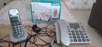 Audioline BigTel 480 Senioren telefoon - Zo goed als nieuw!, Ophalen of Verzenden, Zo goed als nieuw, 1 handset, Stralingsarm