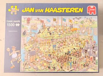 Jan van haasteren puzzel 1500 highland games beschikbaar voor biedingen
